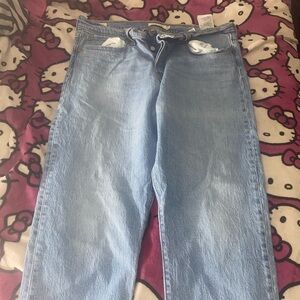 Levi Straight blue jeans